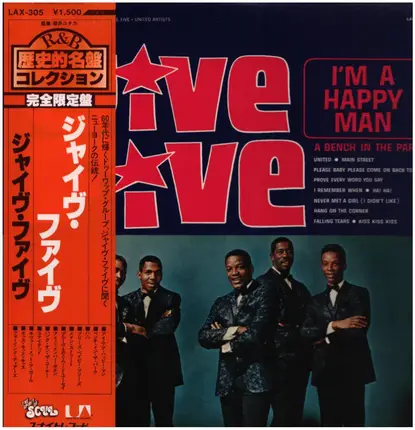The Jive Five Featuring Eugene Pitt - I'm A Happy Man