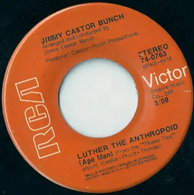 The Jimmy Castor Bunch - Luther The Anthropoid (Ape Man)