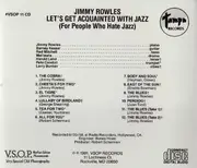 CD - The Jimmy Rowles Sextet - Let's Get Acquainted With Jazz (For People Who Hate Jazz)