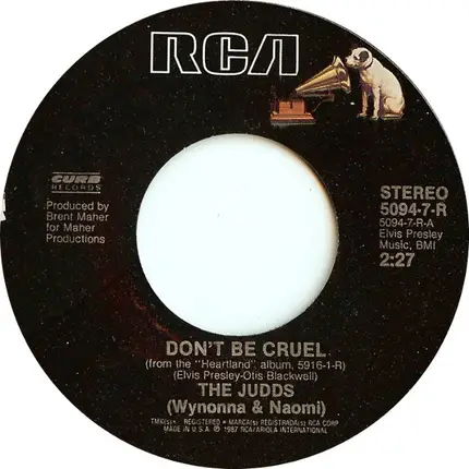 The Judds - Don't Be Cruel