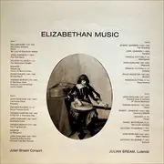 Double LP - The Julian Bream Consort - Julian Bream - Elisabethan Music