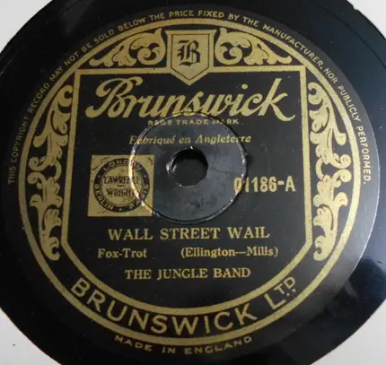 The Jungle Band - Wall Street Wail / Cotton Club Stomp