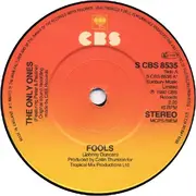 7inch Vinyl Single - The Only Ones - Fools