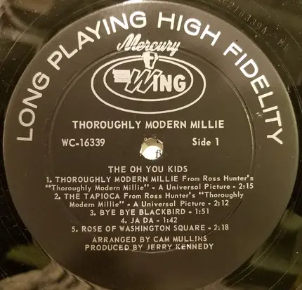 The Oh You Kids - Thoroughly Modern Millie