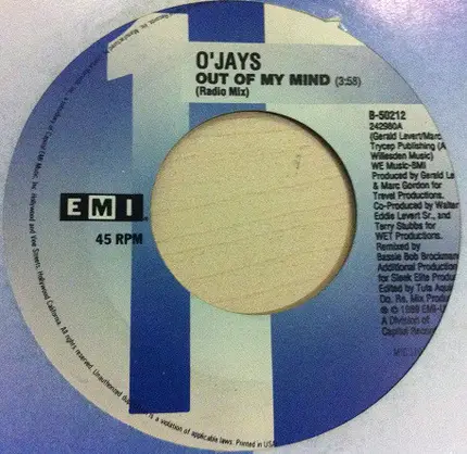The O'Jays - Out Of My Mind