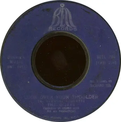 The O'Jays - Look Over Your Shoulder / I'm So Glad I Found You