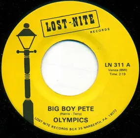 The Olympics - Big Boy Pete / Mine Exclusively