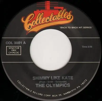 The Olympics - Shimmy Like Kate