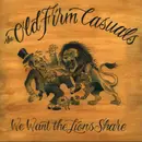 7inch Vinyl Single - The Old Firm Casuals - We Want The Lions Share - Blue Vinyl