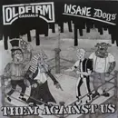 7inch Vinyl Single - The Old Firm Casuals / Insane Dogs - Them Against Us - Insert