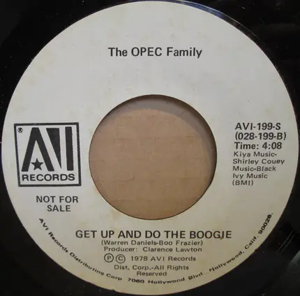 The OPEC Family - Love Account / Get Up And Boogie
