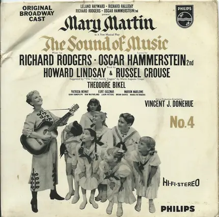 The Original Broadway Cast With Mary Martin - The Sound Of Music, No. 4