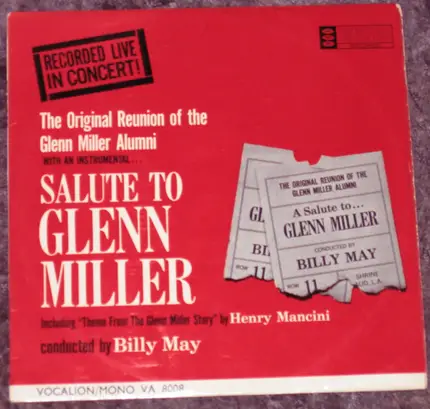 The Original Glenn Miller Reunion - Salute To Glenn Miller
