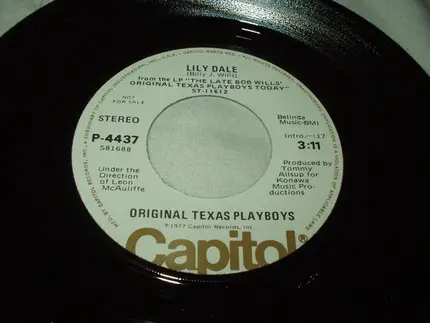 The Original Texas Playboys Under The Direction Of Leon McAuliffe - Bring It On Down To My House