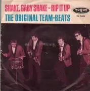 7'' - The Original Team-Beats - Shake, Baby Shake / Rip It Up - german beat