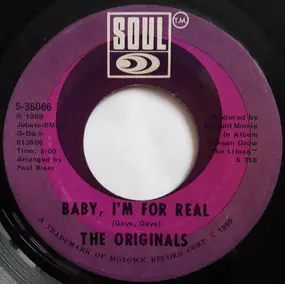 The Originals - Baby I'm For Real