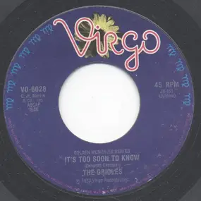 The Orioles - It's Too Soon To Know / Tell Me So