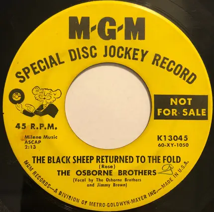 The Osborne Brothers - Each Season Changes You / The Black Sheep Returned To The Fold