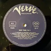 LP - The Oscar Peterson Trio - Night Train Vol. 4