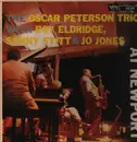 LP - The Oscar Peterson Trio With Roy Eldridge / Sonny Stitt & Jo Jones - At Newport - Mono / + Inlay