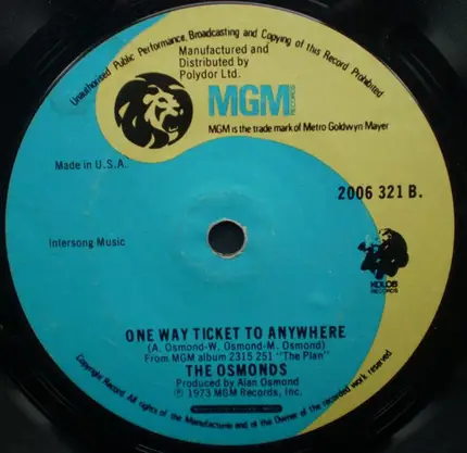 The Osmonds - Let Me In