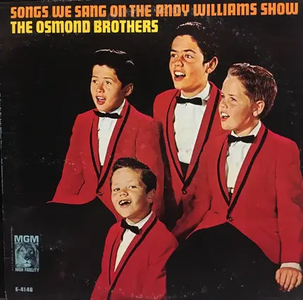 The Osmonds - Songs We Sang On The Andy Williams Show