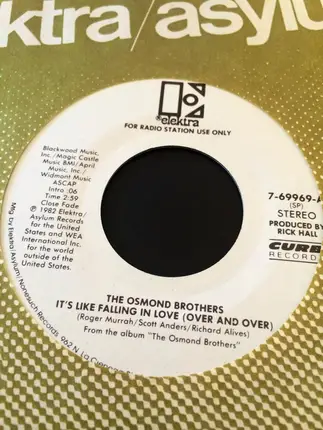 The Osmonds - It's Like Falling In Love (All Over Again) / Your Leaving Was The Last Thing On My Mind
