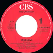 7inch Vinyl Single - The Outfield - Your Love