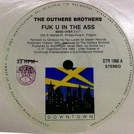 The Outhere Brothers - Fuk U In The Ass