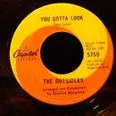 7inch Vinyl Single - The Outsiders - Help Me Girl / You Gotta Look