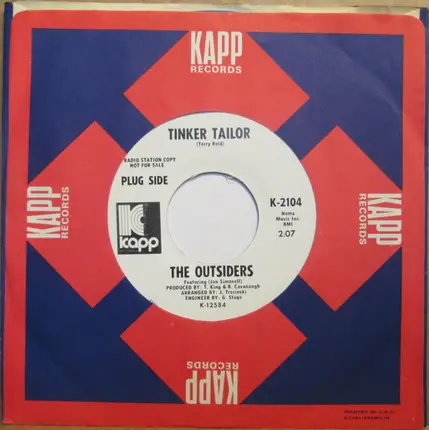 The Outsiders - Tinker Tailor / Your Not So Pretty