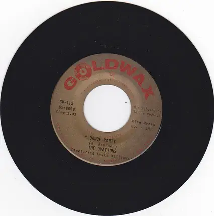 The Ovations - It's Wonderful To Be In Love / Dance Party