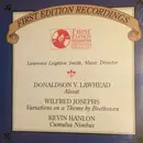 LP - Wilfred Josephs / Donaldson V. Lawhead / Kevin Hanlon - Variations on a Theme of Beethoven / Aleost / Cumulus Nimbus - Still sealed