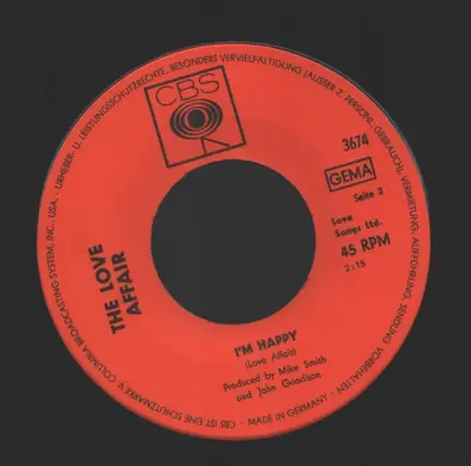 The Love Affair - A Day Without Love