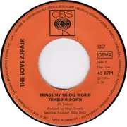 7inch Vinyl Single - The Love Affair - Speak Of Peace, Sing Of Joy