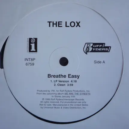 The Lox - Breathe Easy