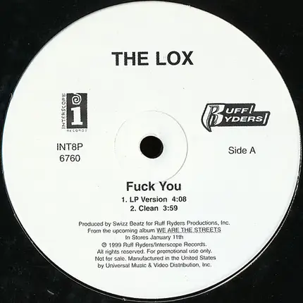 The Lox - Fuck You