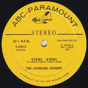 The Lombardi Singers - vieni, vieni