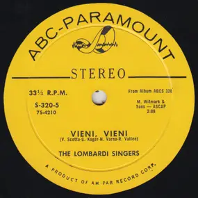 The Lombardi Singers - vieni, vieni