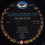 LP - The Longines Symphonette - The Song Is You