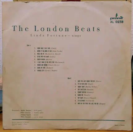 The London Beats - Linda Fortune - sings