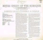 LP - The London Gabrieli Brass Ensemble - Brass Music Of The Baroque