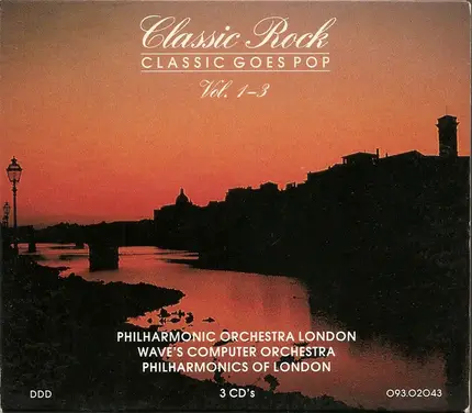 The London Philharmonic Orchestra, Simon Gale & others - Classic Rock (Classic Goes Pop, Vol. 1-3)