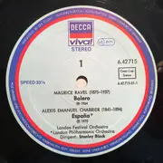 LP - Liszt / Enescu / Ravel / Chabrier - Bolero / España / Hungarian & Roumanian Rhapsodies / Ungarische Rhapsodie / Rumänische Rhapsodie