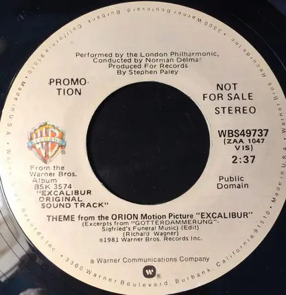 The London Philharmonic Orchestra - Excalibur Theme