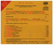 CD - The London Philharmonic Orchestra - Suite Zuliana - Gatefold