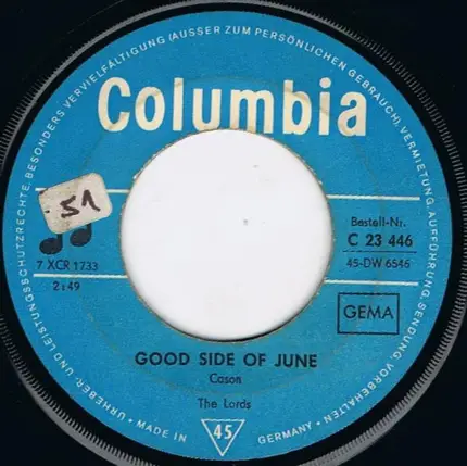 The Lords - Good Side of June