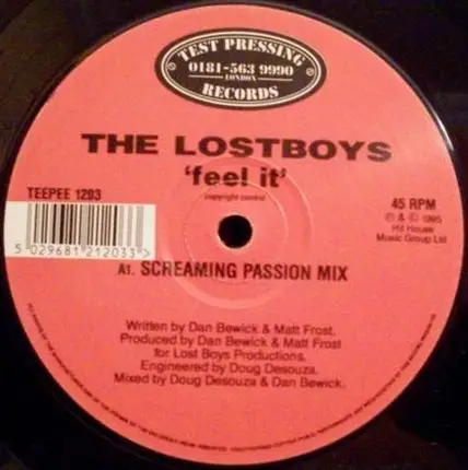 The Lost Boys - Feel It