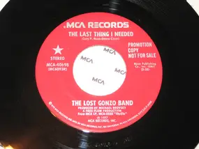 Lost Gonzo Band - The Last Thing I Needed