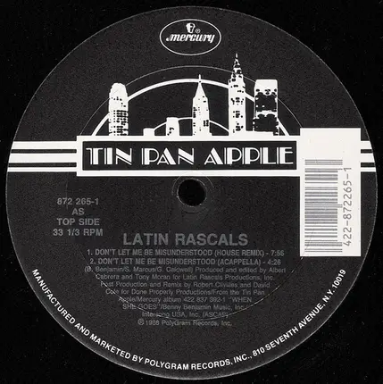 The Latin Rascals - Don't Let Me Be Misunderstood